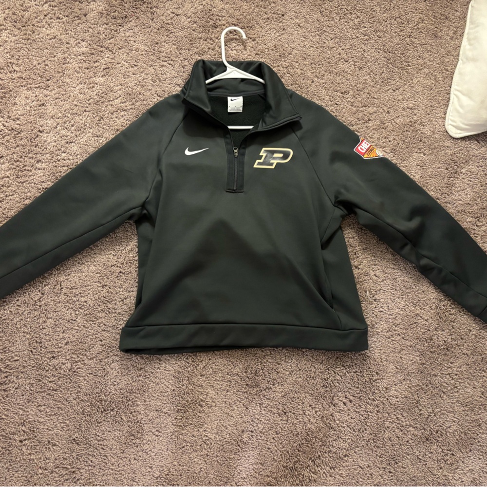 Nike Purdue Half Zip Pullover Cheez It Bowl